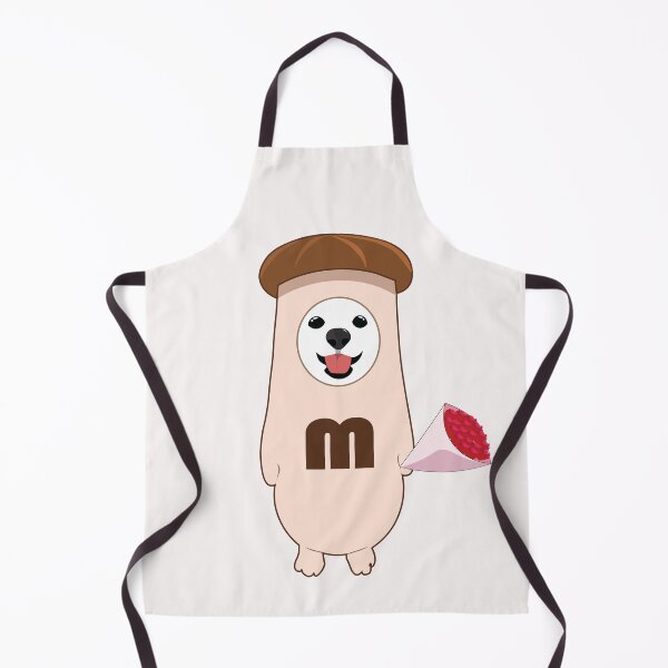 Item preview, Funny Mushroom Dog Giving Flowers designed and sold by CHIMURI.