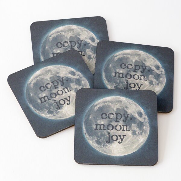 Item preview, Copy. Moon Joy – Artemis II NASA Inspired Space Aesthetic | Moon Joy Quote Cosmic Design designed and sold by Illuministique.