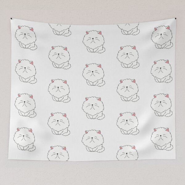 Item preview, Cute fluffy cat designed and sold by Inspiredbydavina.