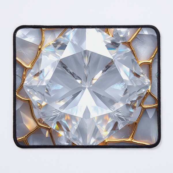 Item preview, Diamond and Gold Luxury Gemstone Graphic Design designed and sold by caseluv.