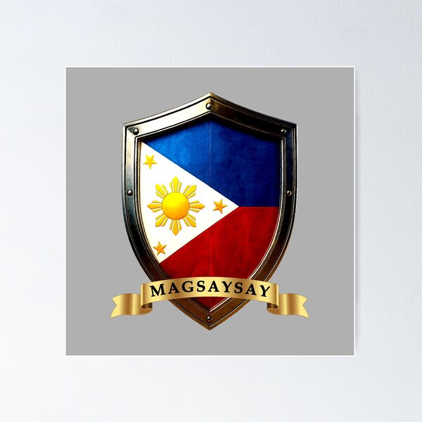 Item preview, Magsaysay Philippines Heritage Shield designed and sold by Highlandkings.