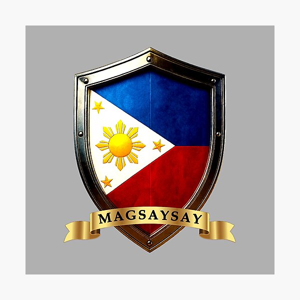 Item preview, Magsaysay Philippines Heritage Shield designed and sold by Highlandkings.