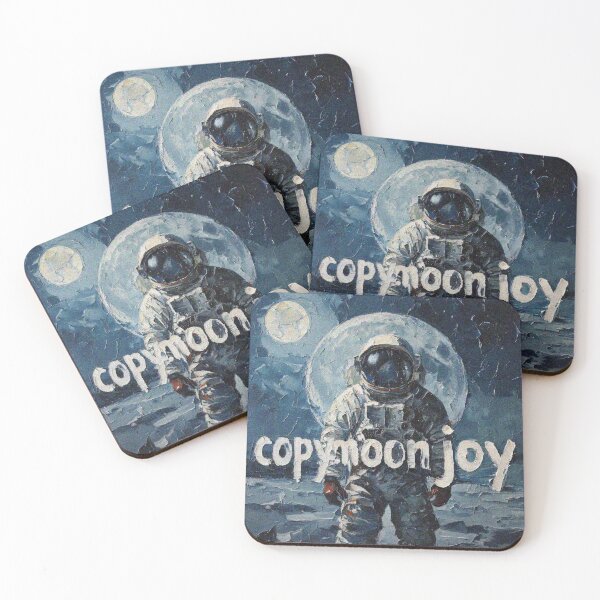 Item preview, Copy. Moon Joy – Artemis II NASA Inspired Space Aesthetic | Moon Joy Quote Cosmic Design designed and sold by Illuministique.