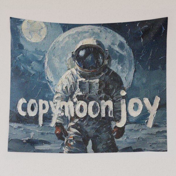 Item preview, Copy. Moon Joy – Artemis II NASA Inspired Space Aesthetic | Moon Joy Quote Cosmic Design designed and sold by Illuministique.