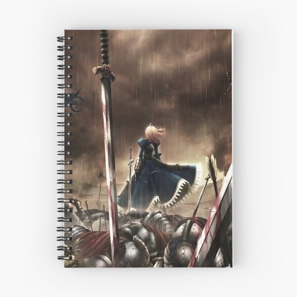 Item preview, Saber Artoria Pendragon Fate Stay Night – Fallen Battlefield Anime Knight трагic War Scene designed and sold by Dyan4.