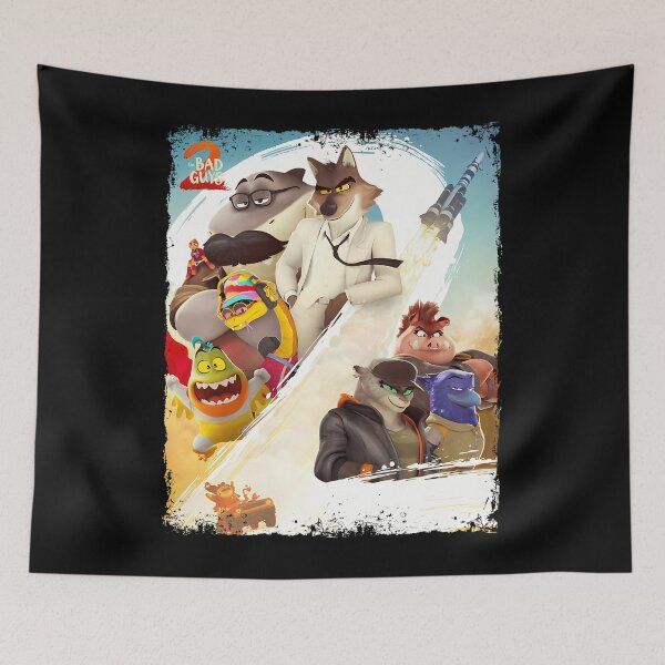 Item preview,  The Bad Guys 2 Animation Movie designed and sold by jeisenshop.