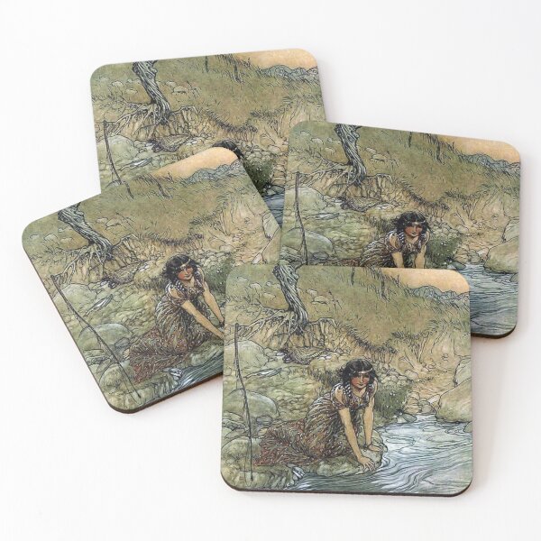 Item preview, Hermia - Midsummer Night's Dream - Arthur Rackham designed and sold by forgottenbeauty.