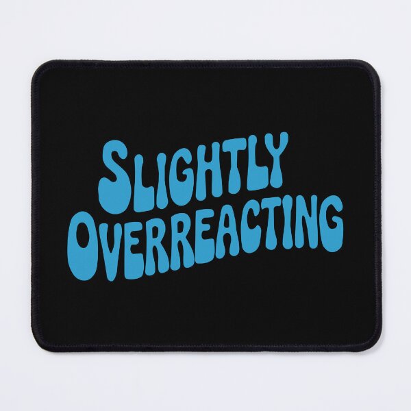 Item preview, Slightly Overreacting Funny Groovy Mental Health Art designed and sold by MaehwaBloom.