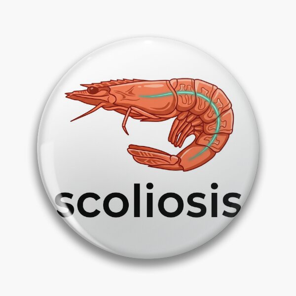 Item preview, Funny Scoliosis Shrimp designed and sold by Arcaucil.