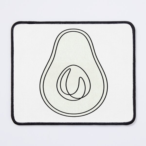 Item preview, Minimal Line Art-Avocado designed and sold by DinsignStudio.