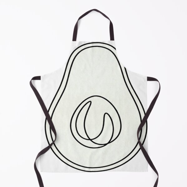 Item preview, Minimal Line Art-Avocado designed and sold by DinsignStudio.