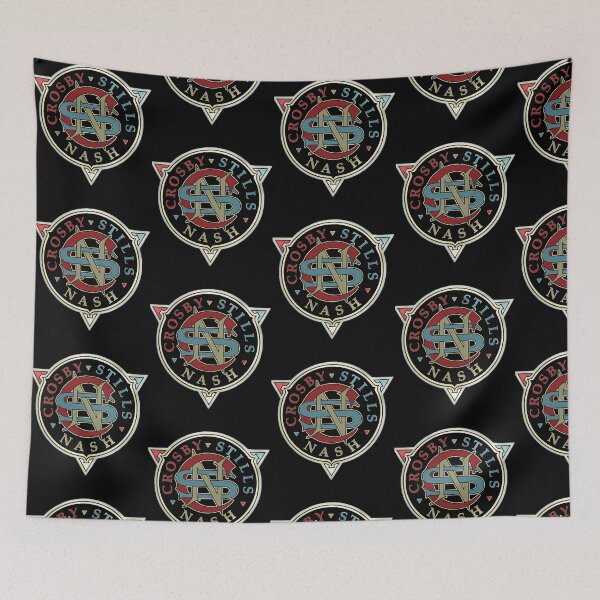 Item preview, The Band Crosby Logo Stills Band Music Nash Fashion And Young designed and sold by JethroLongwe.