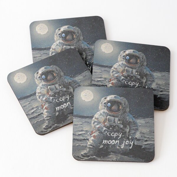 Item preview, Copy. Moon Joy – Artemis II NASA Inspired Space Aesthetic | Moon Joy Quote Cosmic Design designed and sold by Illuministique.