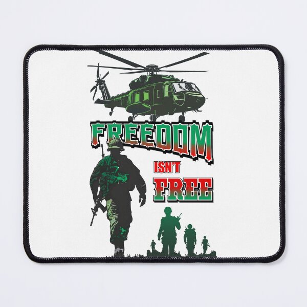 Item preview, Freedom Isn't Free-Unisex T-shirt, distinctive design and tailored for everyone designed and sold by RJRDesignStore1.