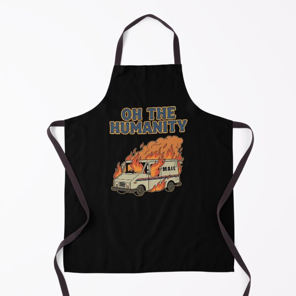 Item preview, Oh the Humanity Mail Truck On Fire 90s Sitcom designed and sold by Milasneeze.