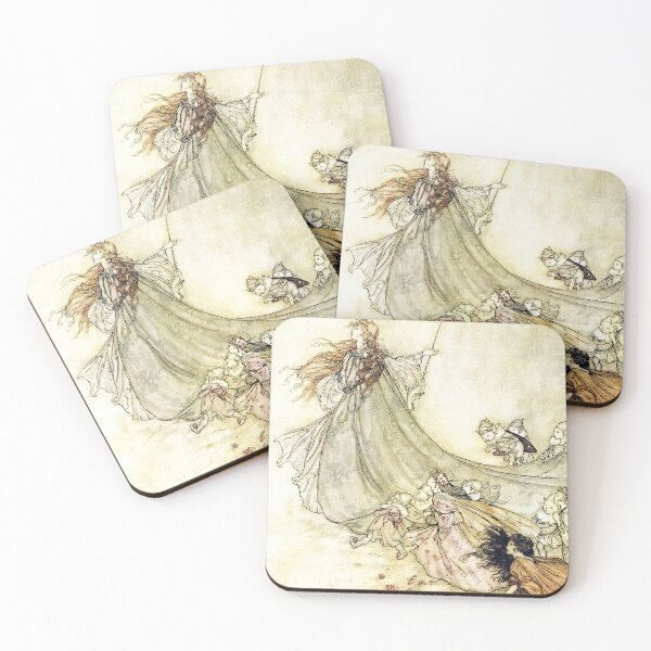 Item preview, Fairies, Away! - Midsummer Night's Dream - Arthur Rackham designed and sold by forgottenbeauty.