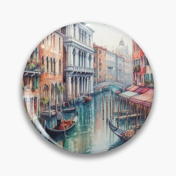 Item preview, Venice, a lively canal designed and sold by jefboutique6150.
