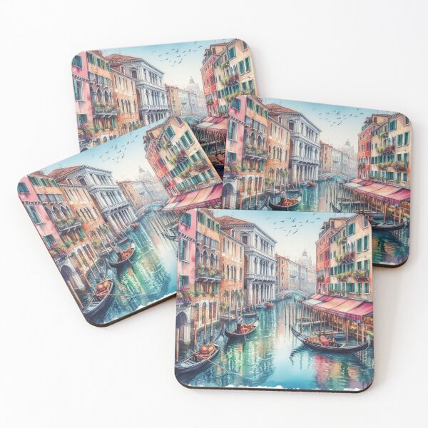 Item preview, Venice, a lively canal designed and sold by jefboutique6150.
