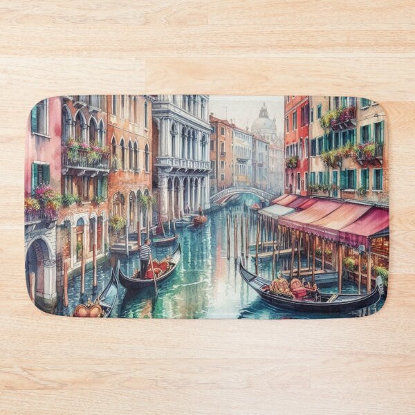 Item preview, Venice, a lively canal designed and sold by jefboutique6150.