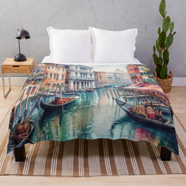 Item preview, Venice, a lively canal designed and sold by jefboutique6150.