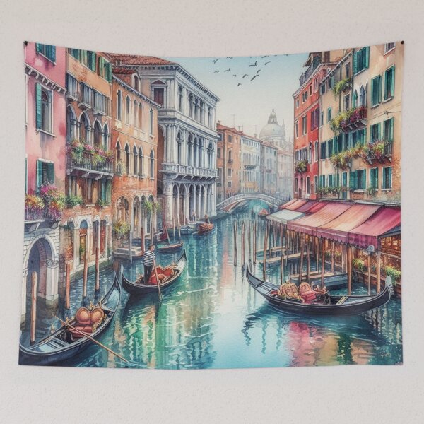 Item preview, Venice, a lively canal designed and sold by jefboutique6150.