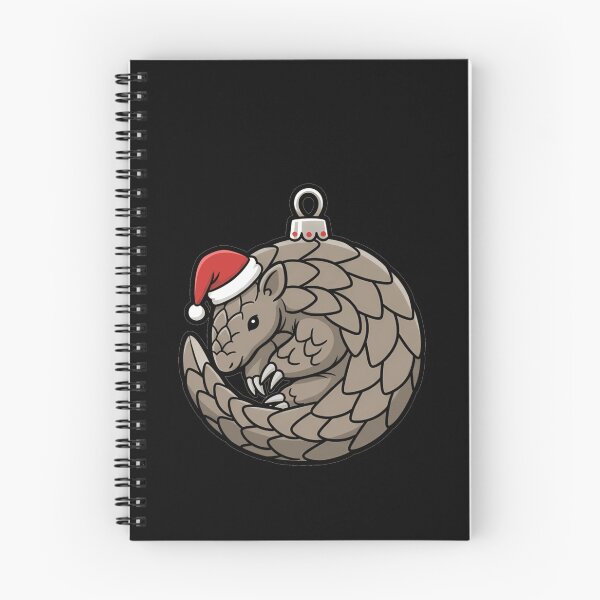 Item preview, Cute Festive Pangolin Santa Hat Christmas Ornament designed and sold by k3rstman1.