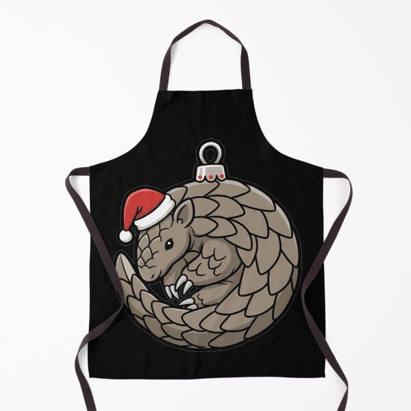 Item preview, Cute Festive Pangolin Santa Hat Christmas Ornament designed and sold by k3rstman1.