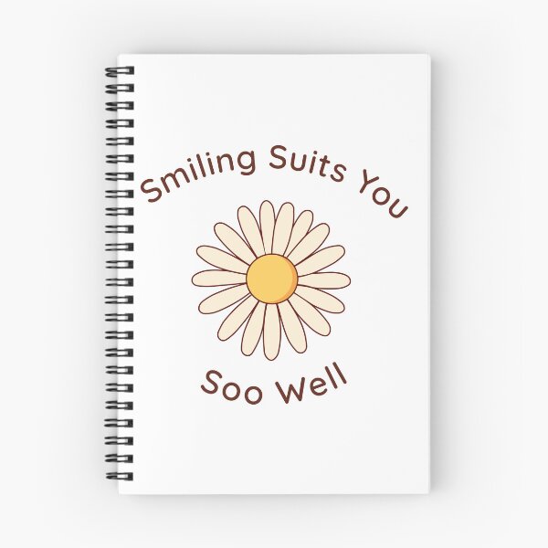 Item preview, Smiling Suits You Soo Well Aesthetic Daisy Positive Affirmation designed and sold by MaehwaBloom.