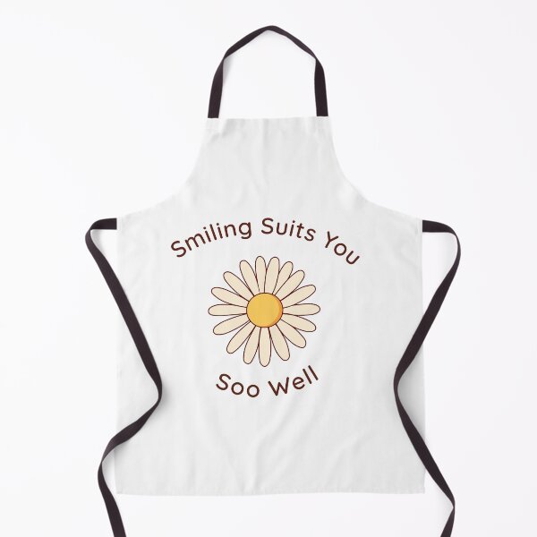 Item preview, Smiling Suits You Soo Well Aesthetic Daisy Positive Affirmation designed and sold by MaehwaBloom.
