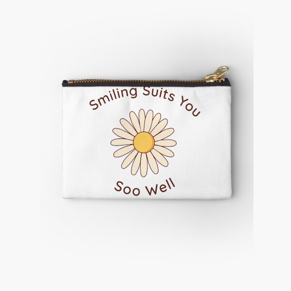 Item preview, Smiling Suits You Soo Well Aesthetic Daisy Positive Affirmation designed and sold by MaehwaBloom.