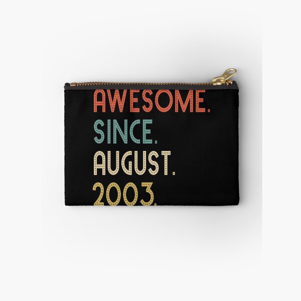 Item preview, Awesome Since August 2003 Born 15 Years Fifteen Birthday designed and sold by Basti09.