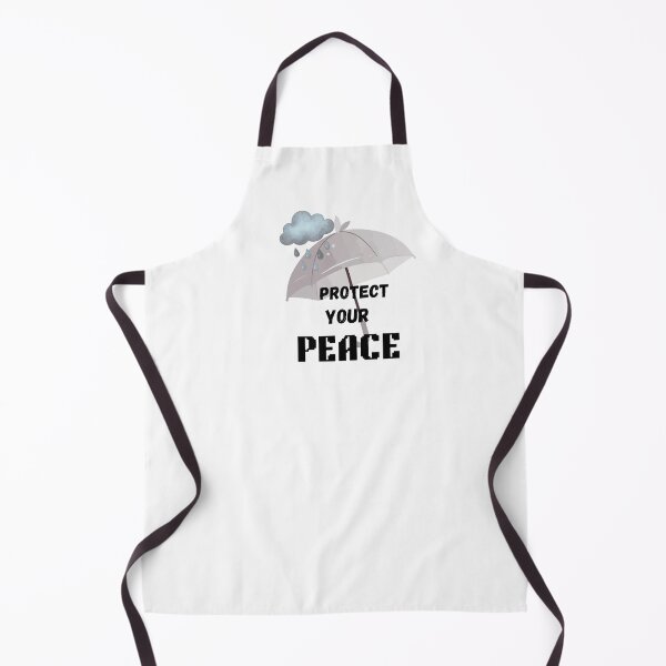 Item preview, Protect Your Peace Minimal Typography Design, Calm Mind Quote with Umbrella  designed and sold by Palette _Vibes.