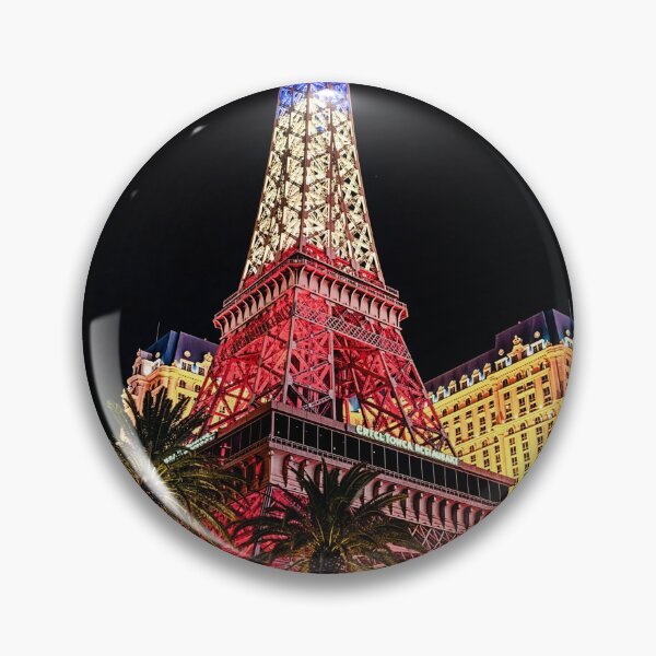 Item preview, Eiffel Tower at night on the Vegas Strip designed and sold by dougkeder.
