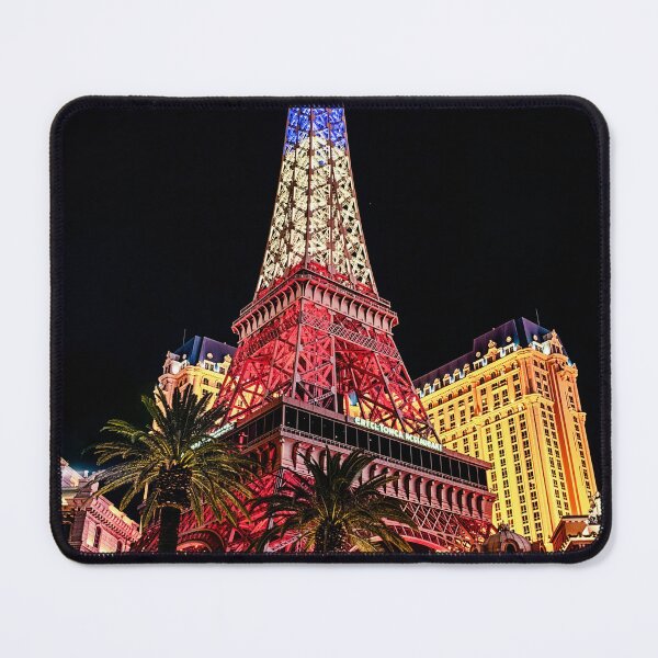 Item preview, Eiffel Tower at night on the Vegas Strip designed and sold by dougkeder.