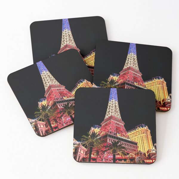 Item preview, Eiffel Tower at night on the Vegas Strip designed and sold by dougkeder.