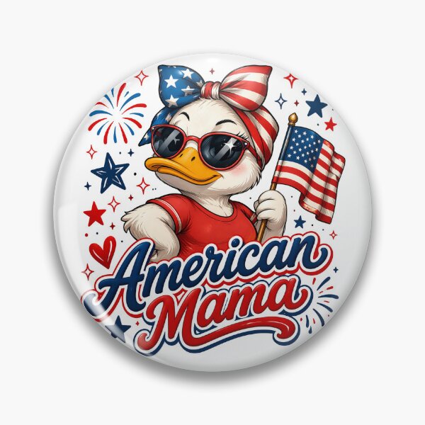 Artikelvorschau, 4. Juli Mama Amerikanische Mama, Mama Gans Lustige, alberne Gans entworfen und verkauft von will freed18.