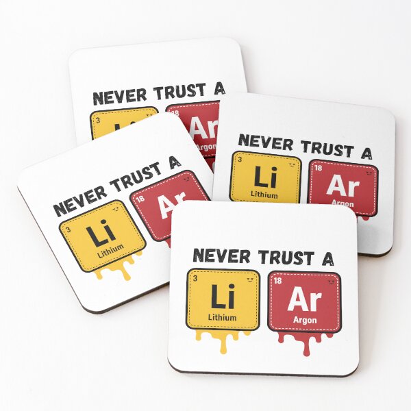 Item preview, Never Trust a liar designed and sold by Brainy_Prints.
