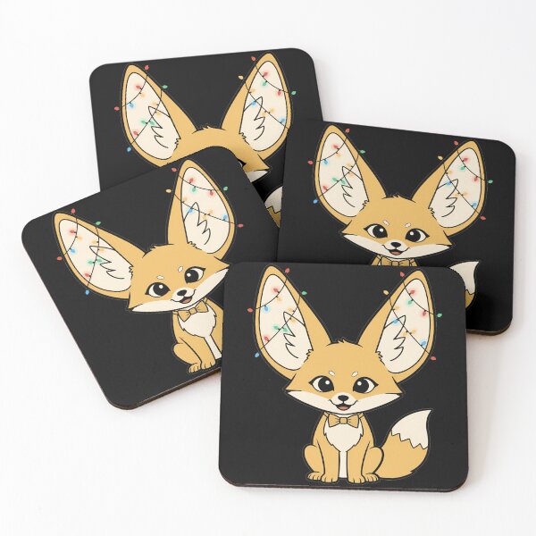 Item preview, Cute Kawaii Fennec Fox Christmas Lights designed and sold by k3rstman1.