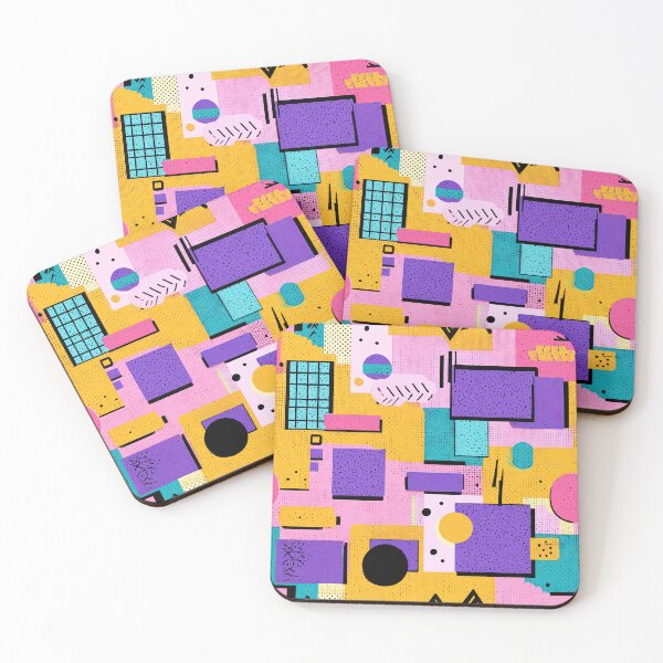 Item preview, 80s and 90s Retro Pop Pattern designed and sold by AeonAcademy.