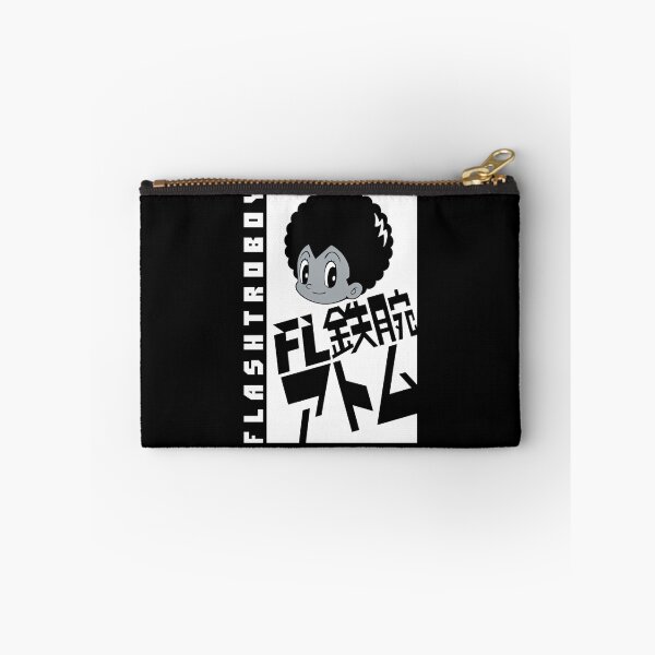 Item preview,  Flashtro Boy Manga  - White And Grey On Black designed and sold by Pedro ⭐⭐⭐⭐⭐.