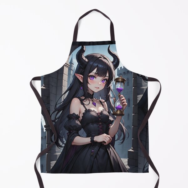 Item preview, Demon girl with hourglass designed and sold by ArtsJulian.