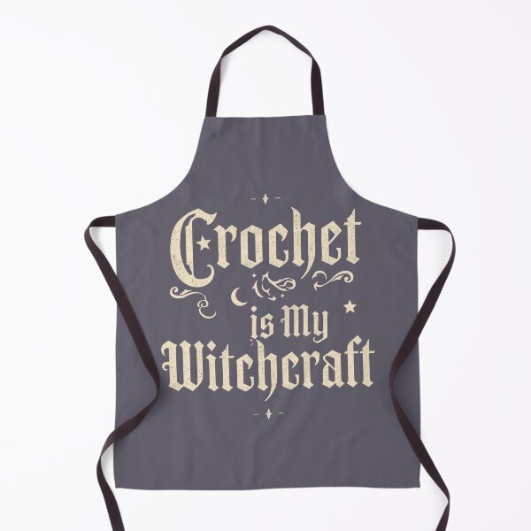 Item preview, Crochet Is My Witchcraft Gothic Yarn Craft Quote designed and sold by Angel Wings It.