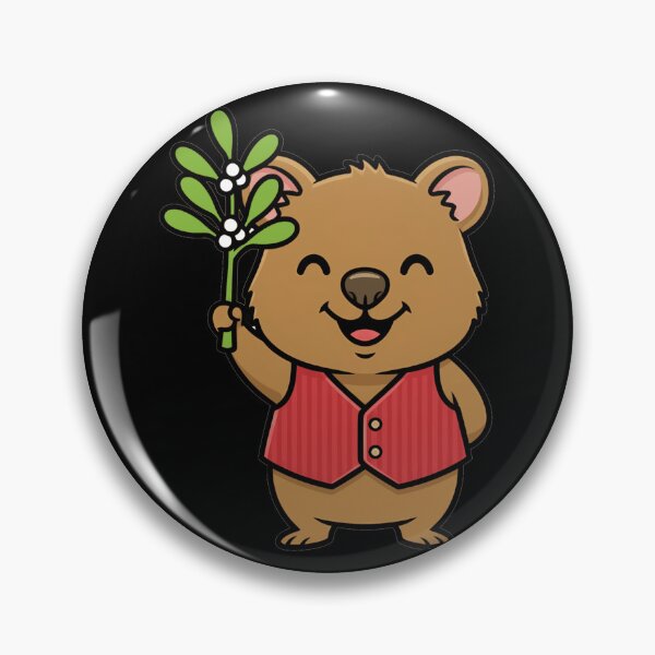 Item preview, Cute Kawaii Quokka with Mistletoe Holiday Vest designed and sold by k3rstman1.