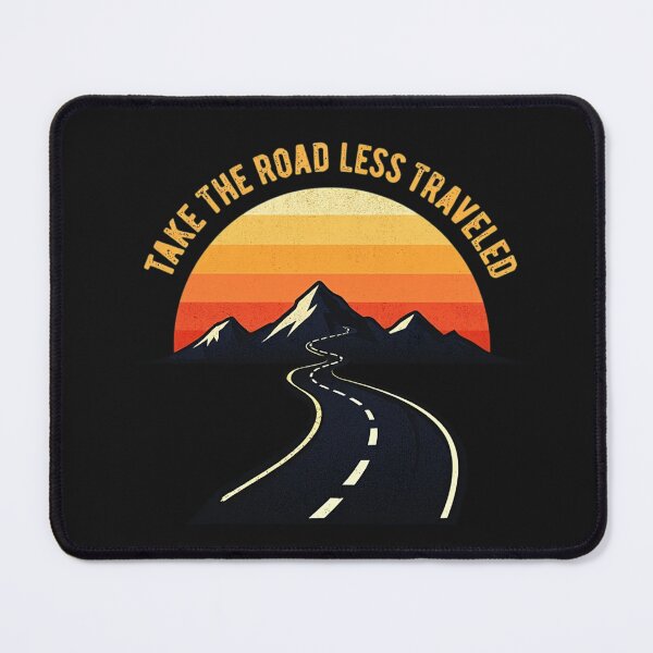 Item preview, Take the Road Less Traveled designed and sold by DeadpanThreads.