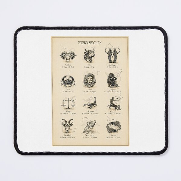 Item preview, Vintage Poster Zodiac Signs designed and sold by Nobody88.