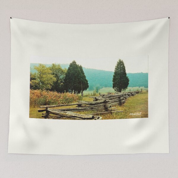 Item preview, ALABAMA FENCE LINE, Photo, for prints and products designed and sold by Bob Hall©.