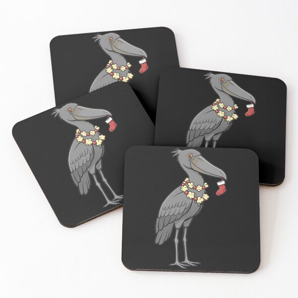 Item preview, Festive Shoebill Stork Holiday Popcorn Garland designed and sold by k3rstman1.