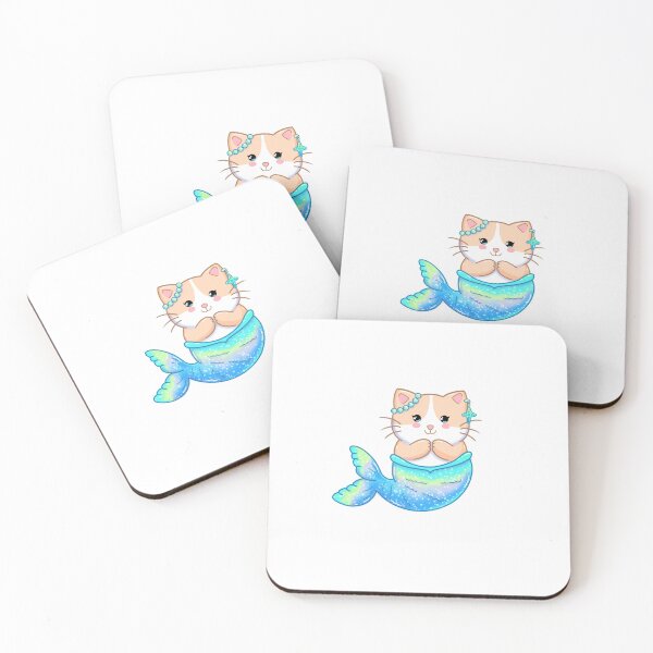 Item preview, Cute  purrmaid! designed and sold by Hello-Cuties.