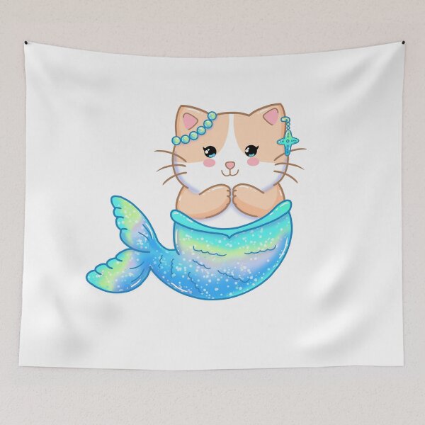 Item preview, Cute  purrmaid! designed and sold by Hello-Cuties.