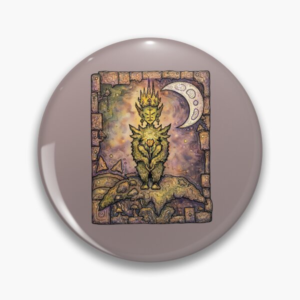 Item preview, Sitting with peace 2 - Brown watercolour  designed and sold by The Creeping Clover.